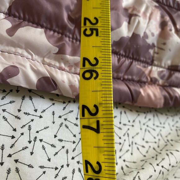 Sierra Designs sz M Pink Camo High Collar Zip Front Vest with Bungee Drawstring - Picture 11 of 11